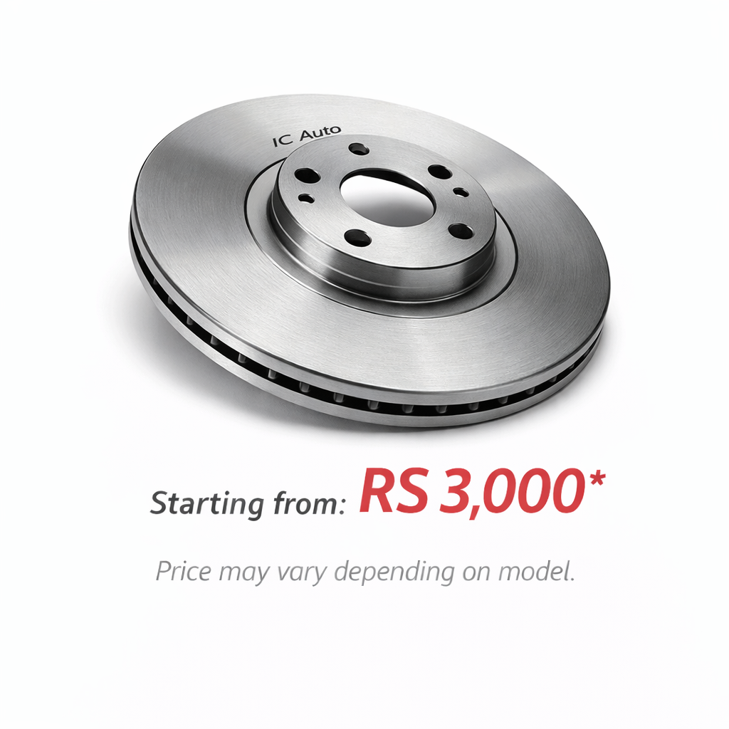 Brake disc for Japanese vehicles – starting from Rs 3,000