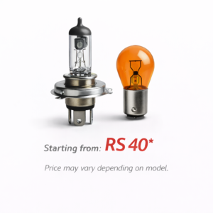 Headlight and indicator bulb for Japanese vehicles – starting from Rs 40